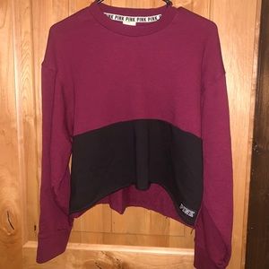 VS PINK (S) Long sleeve cropped top
